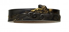 Fuchi with Rock and Waves