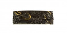 Fuchi with Dragon in Clouds