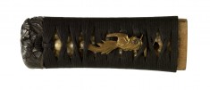 Tsuka with Peonies and Phoenixes