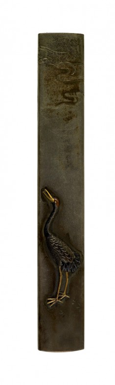 Kozuka with a Crane