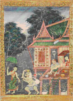 Vessantara Jataka, Chapter 5: The Brahmin Jujaka with His Wife Amittatapana