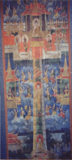 Buddha Descending from the Tavatimsa Heaven