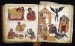 Thumbnail: Above: How Satan flew away like a raven/crow when Euphemia showed him the picture of St. Michael;
Below: How Satan came (again) looking like four women and St. Michael trod on him