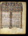 Thumbnail: Leaf from Ethiopian Gospels