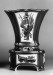 Thumbnail: One of a Pair of Vases with Stands (vase hollandais nouveau ovale)
