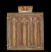 Thumbnail: Double-sided Diptych with Mary at Dabra Metmaq (Front); Saints (Back)