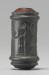 Thumbnail: Cylinder Seal with Figures, One Seated, and Inscriptions