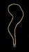 Thumbnail: Tubular Bead Necklace and Emerald Pendant