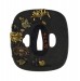 Thumbnail: Tsuba with Chrysanthemums