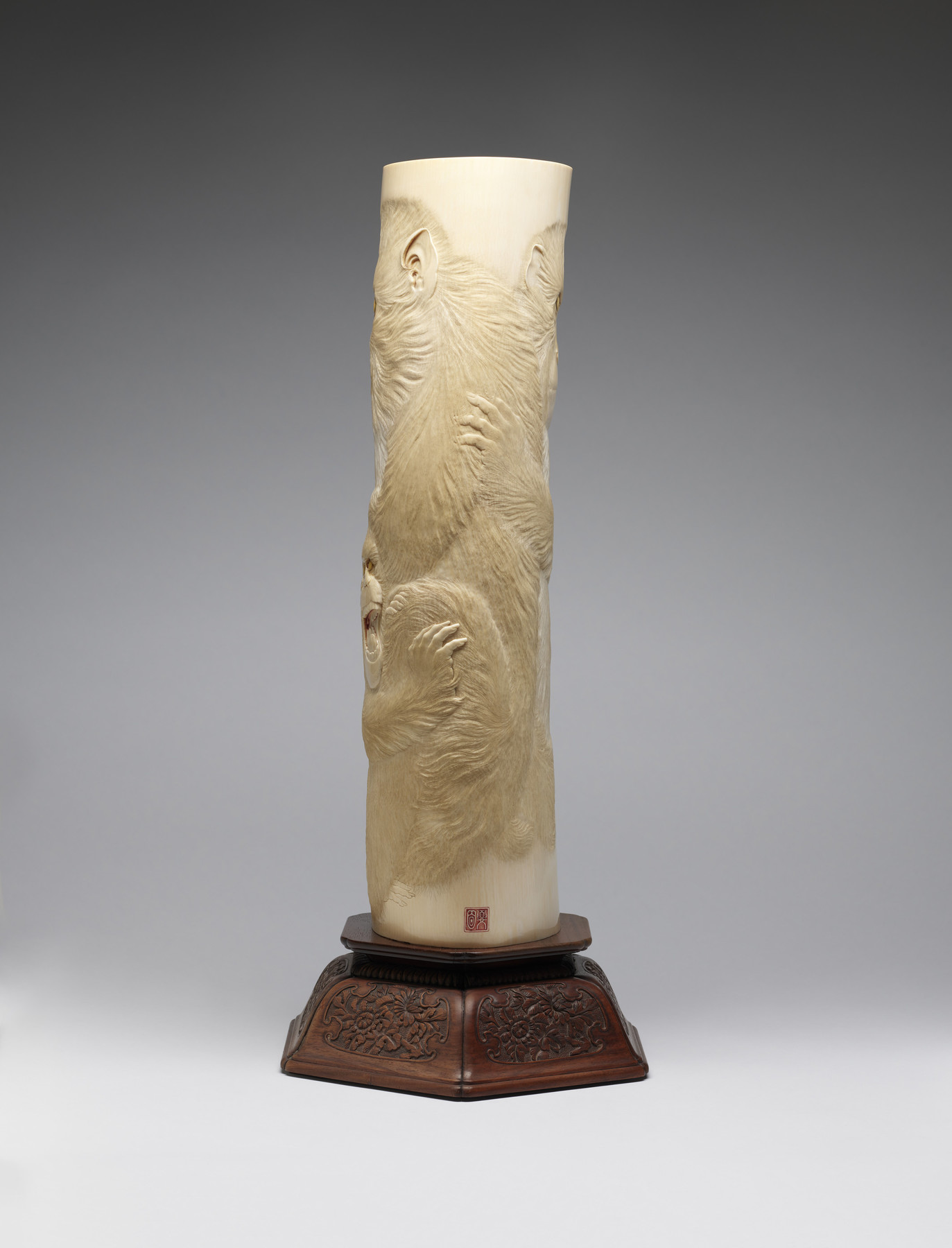 Elephant Tusk Vase The Walters Art Museum