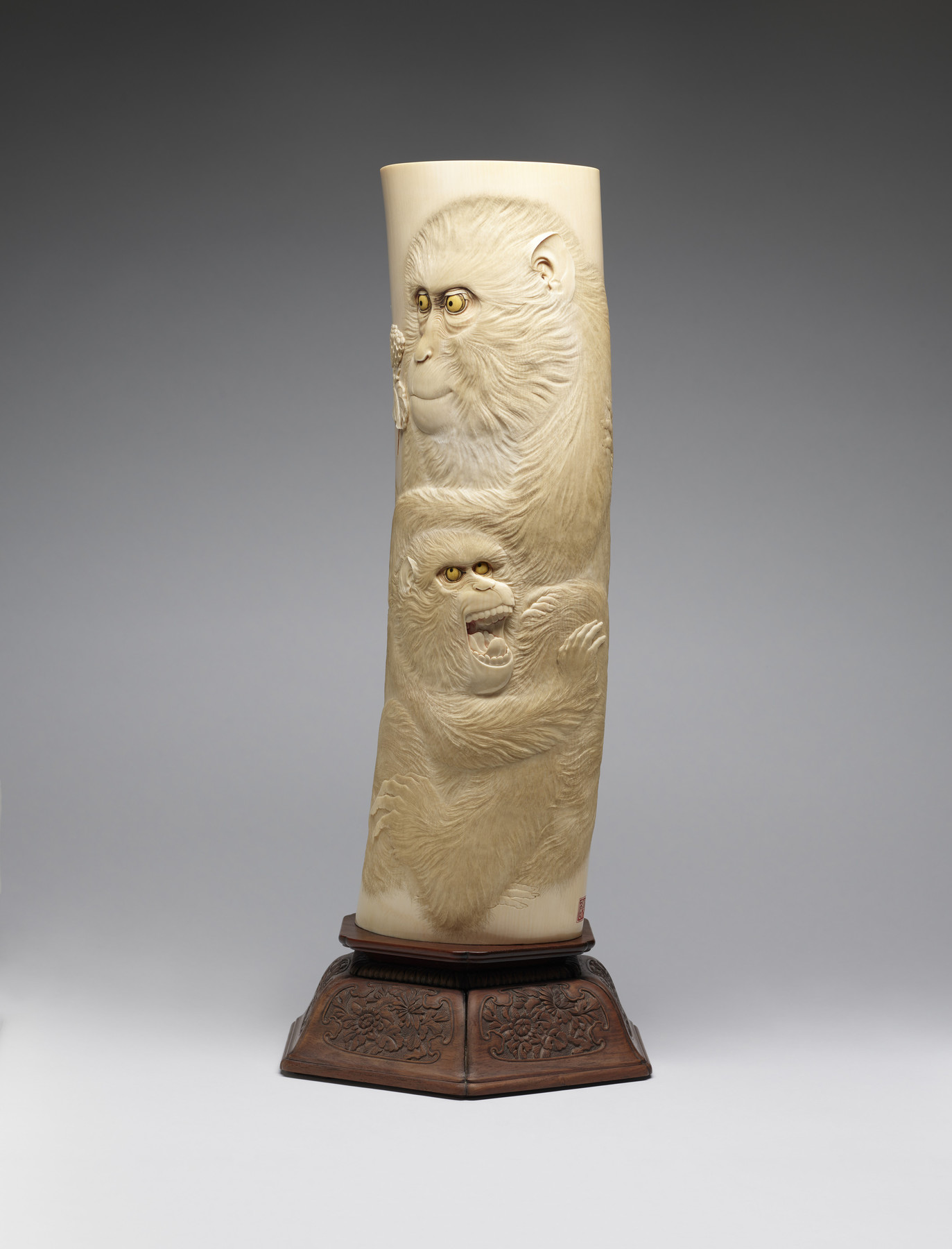 Elephant Tusk Vase The Walters Art Museum