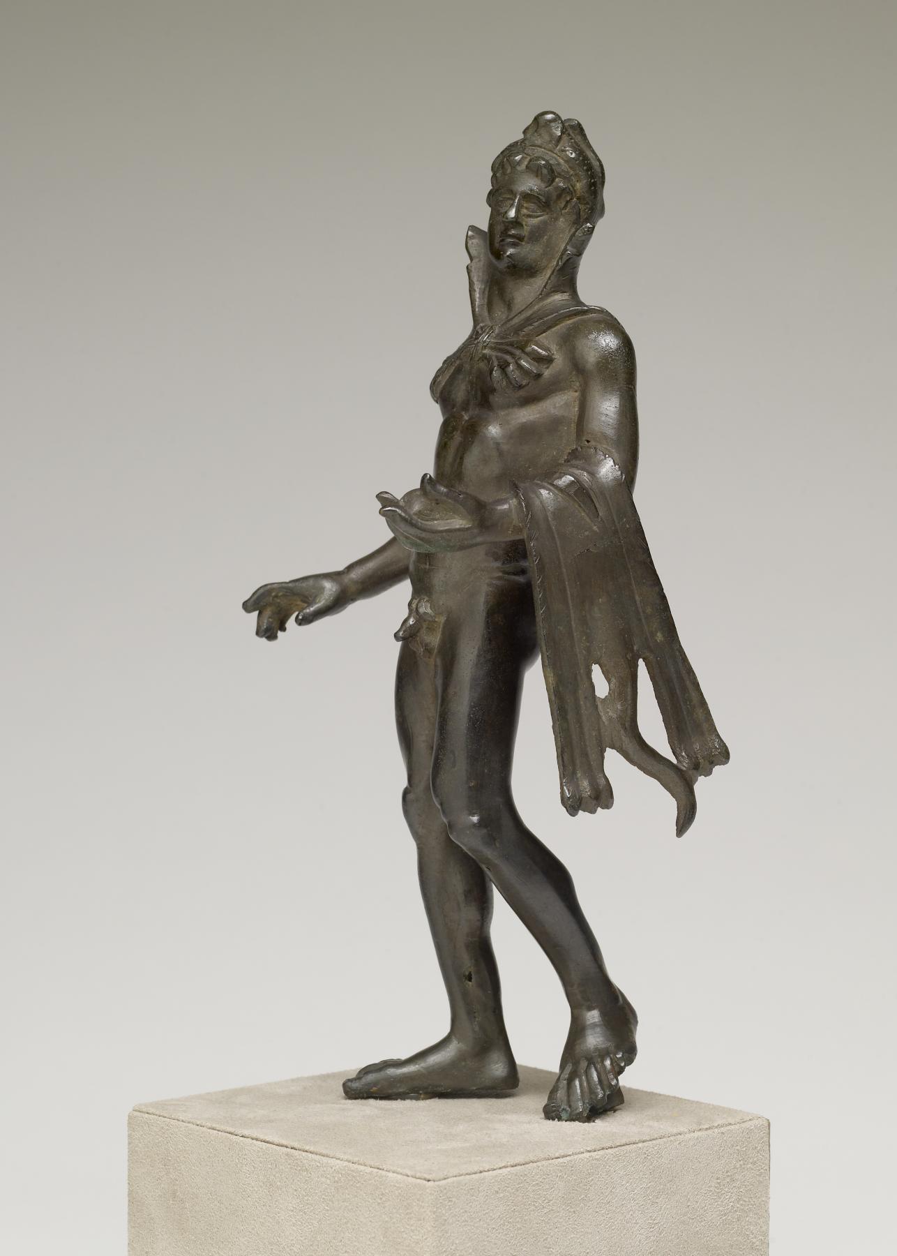 Herakles Carryng the Golden Apples | The Walters Art Museum