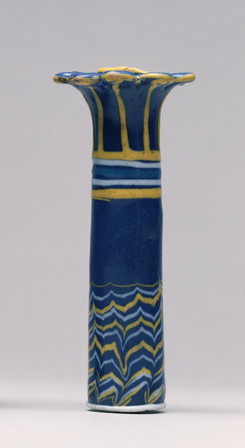 Kohl Vase in the Shape of a Palm Column The Walters Art Museum