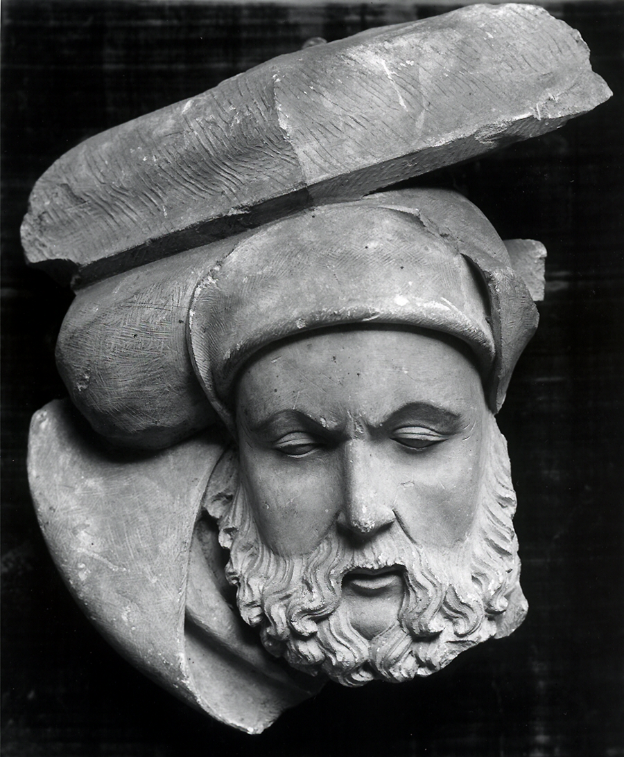 Image for Head of a Bearded Man (architectural fragment)