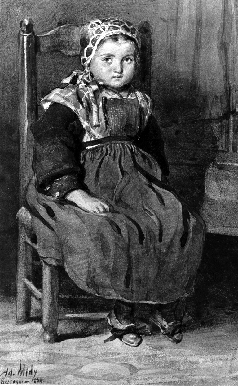 Image for Little Breton Peasant Girl