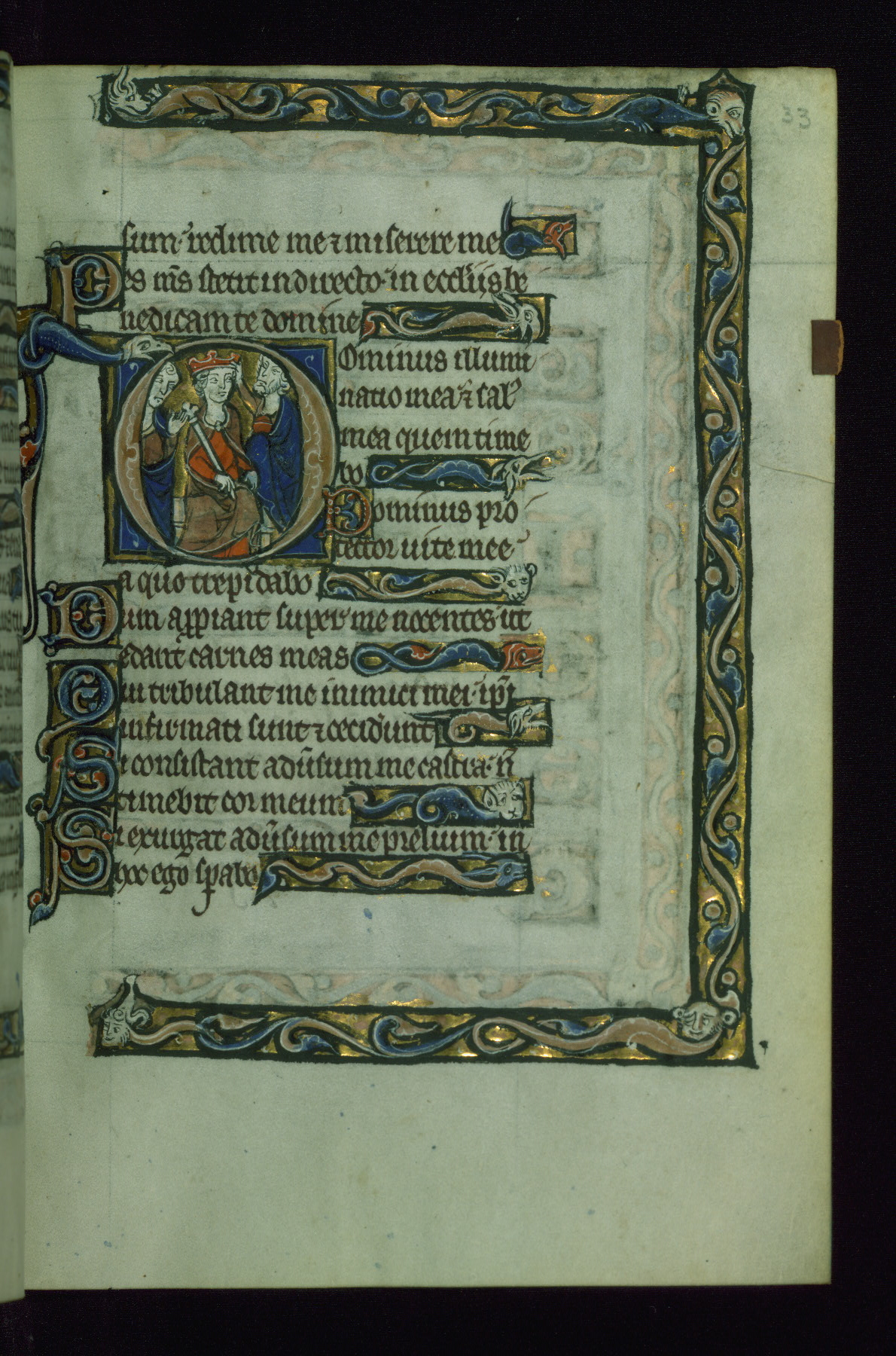 Image for Psalter from a Psalter-Hours