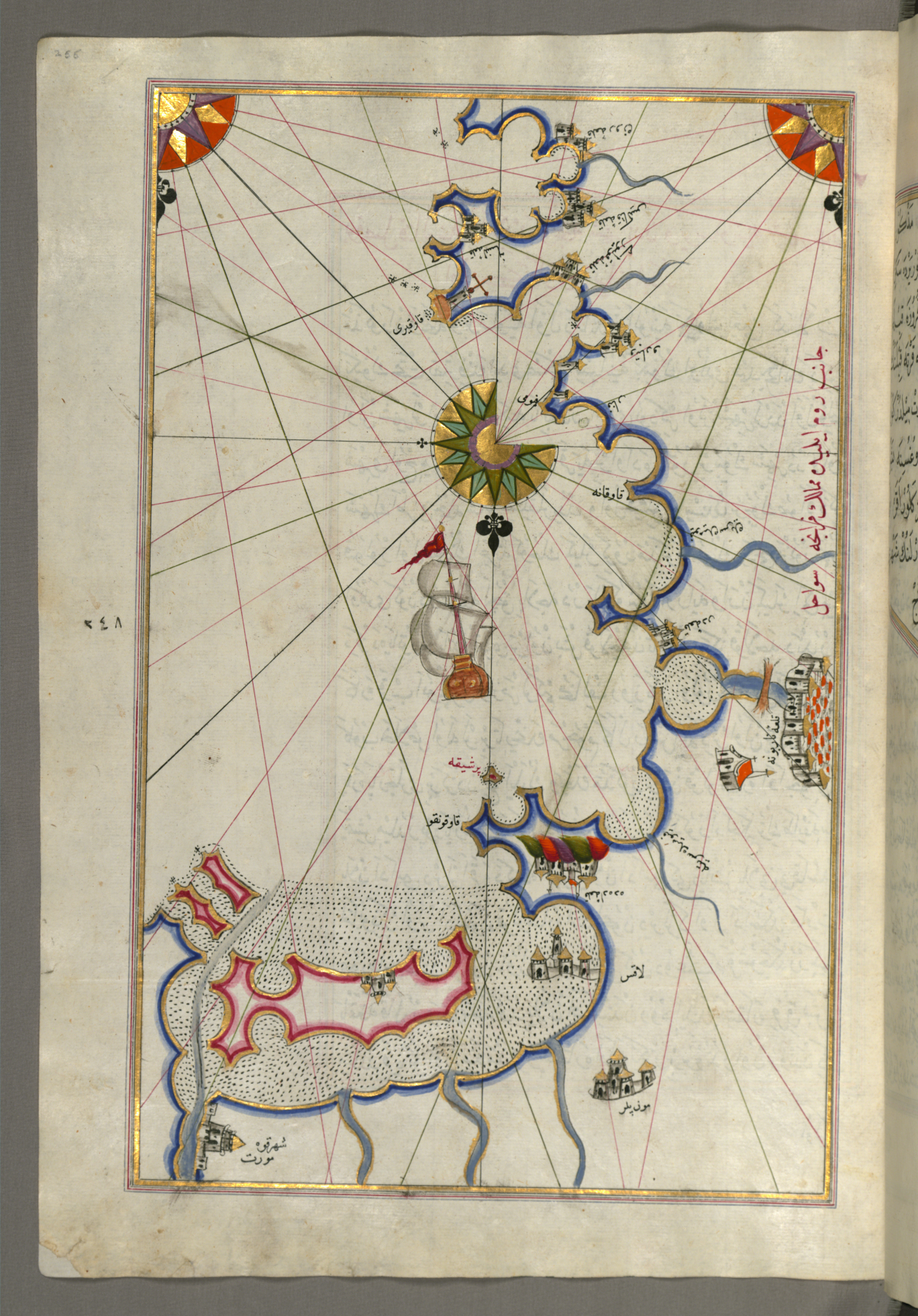 Image for Map of the Coast Around Narbonne