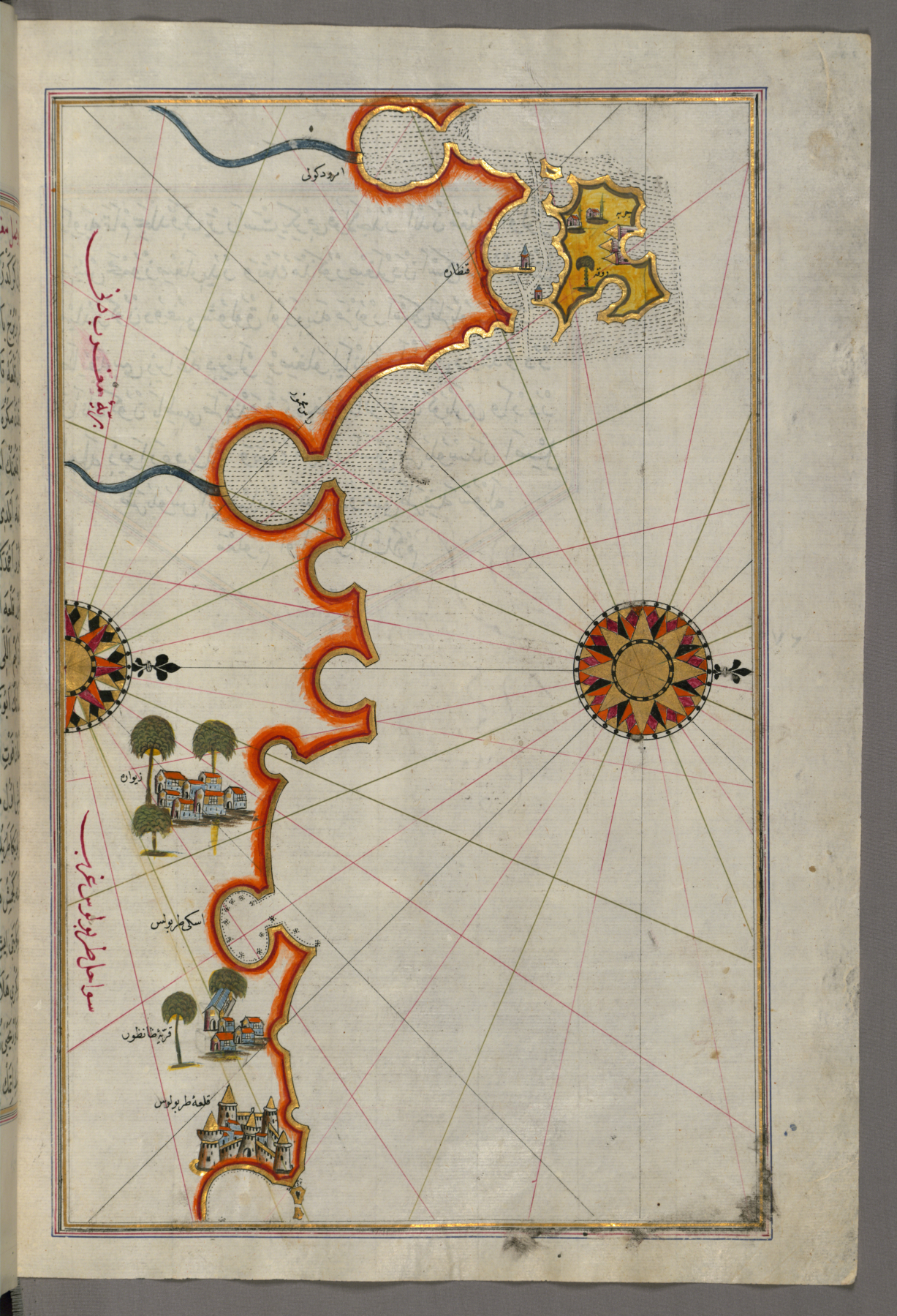 Image for Map of the Coast of Tripoli