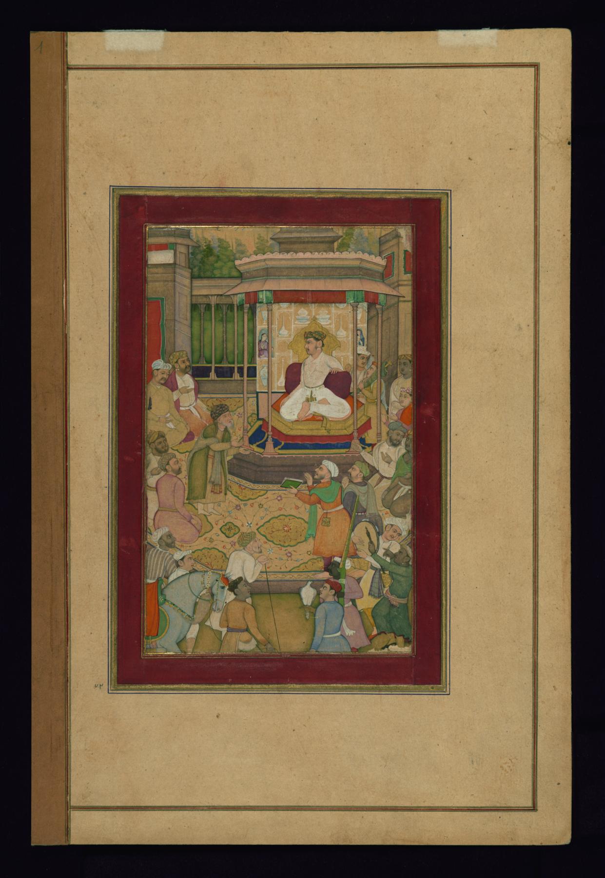 Image for Mughal Court Scene