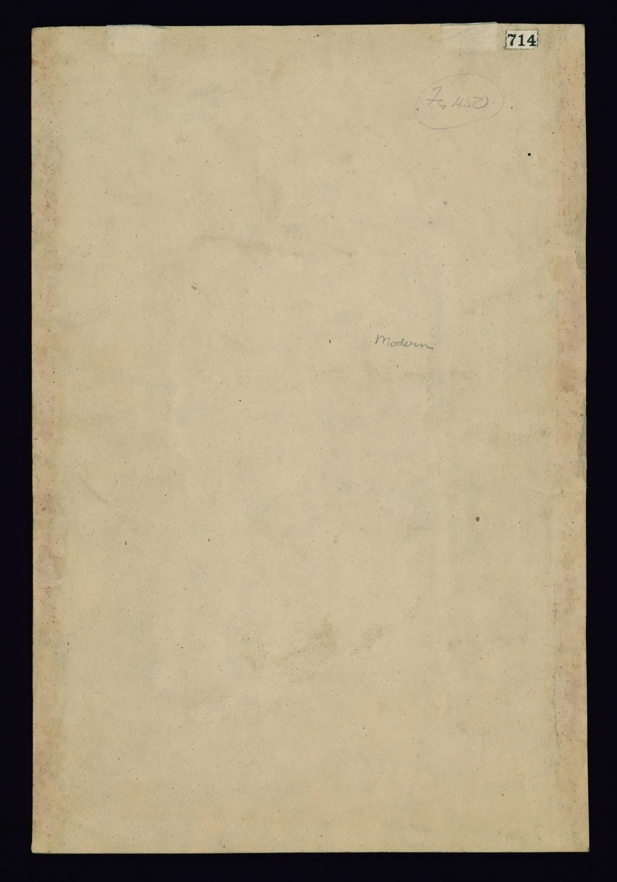 Image for Mughal Emperor with a Document (Back)