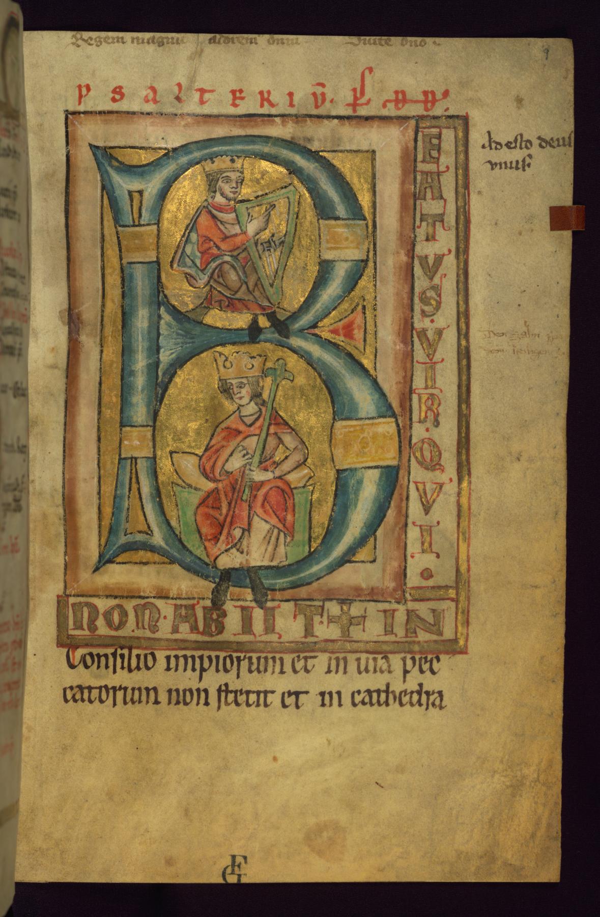 Image for Initial "B" with David Harping and Enthroned