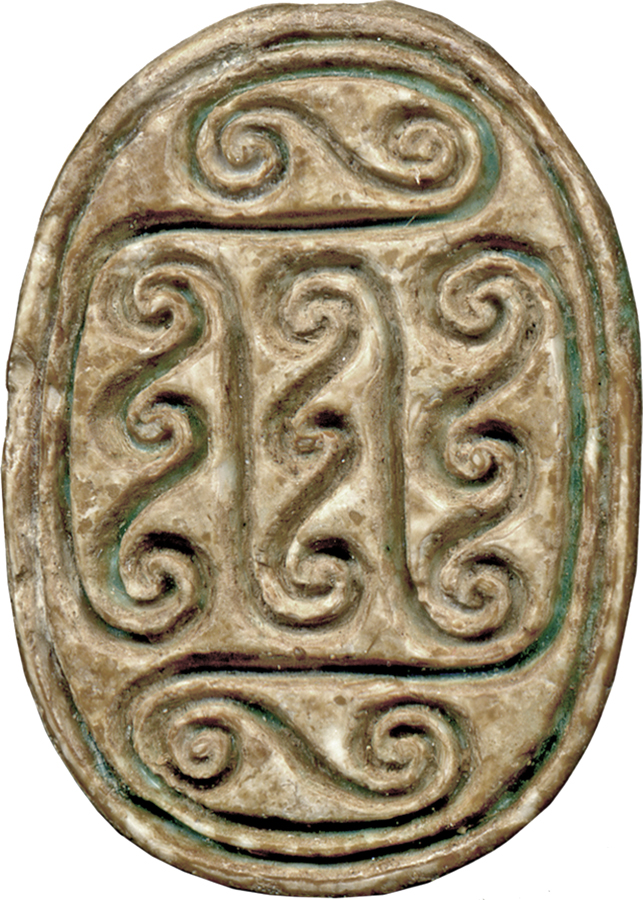 Image for Scarab with Geometric Spirals