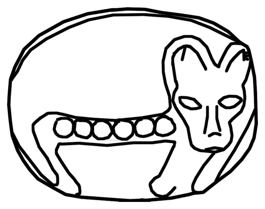 Image for Scarab with Cat and Title of Shepenwepet