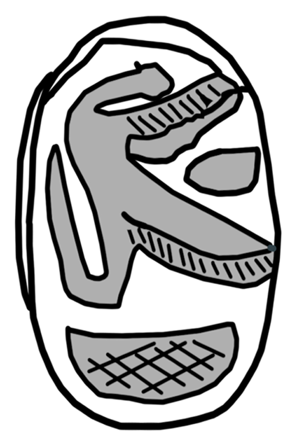 Image for Scarab with a Cobra and Script Signs