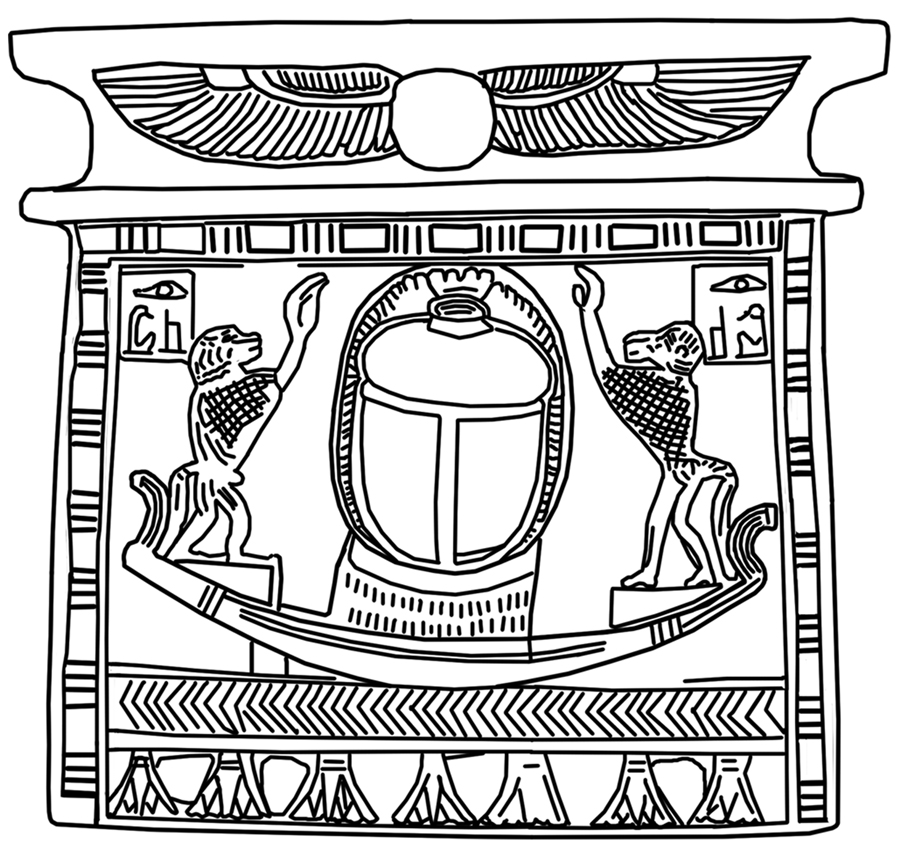 Image for Pectoral with Scarab