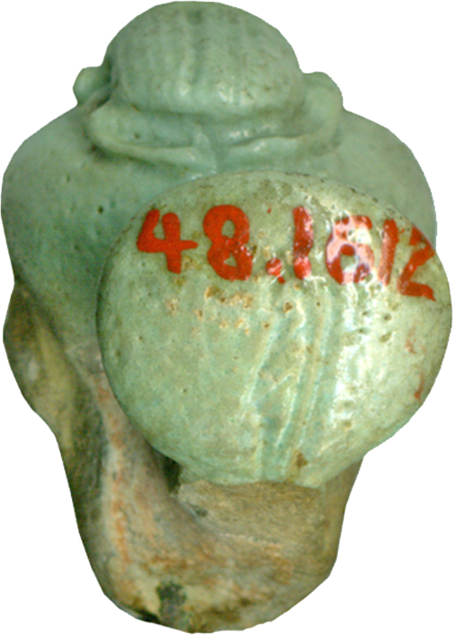 Image for Head of Pataikos with Scarab