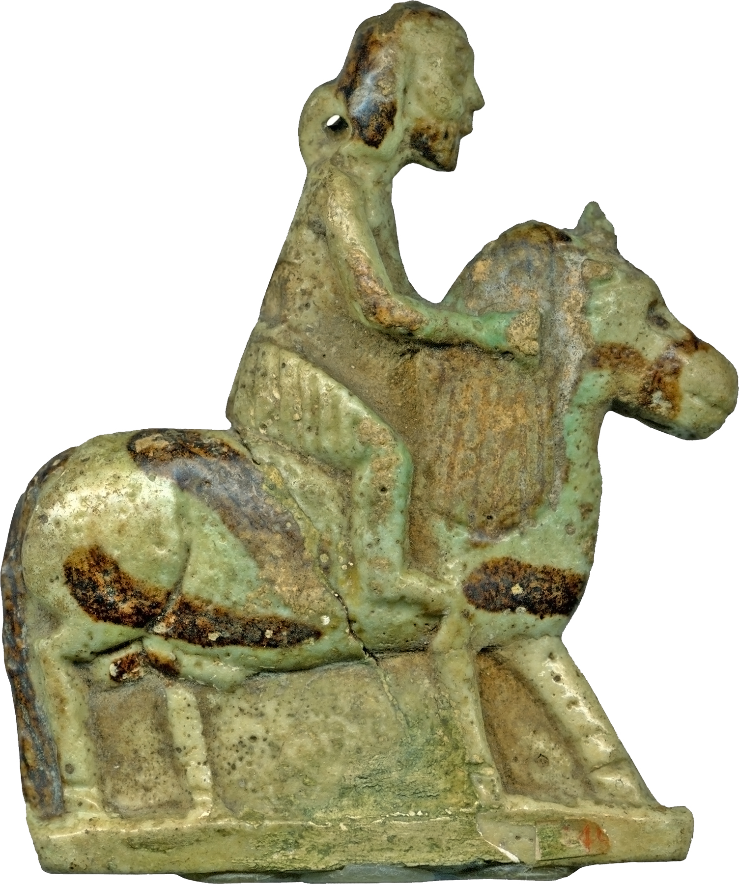 Image for Man Riding Two Horses