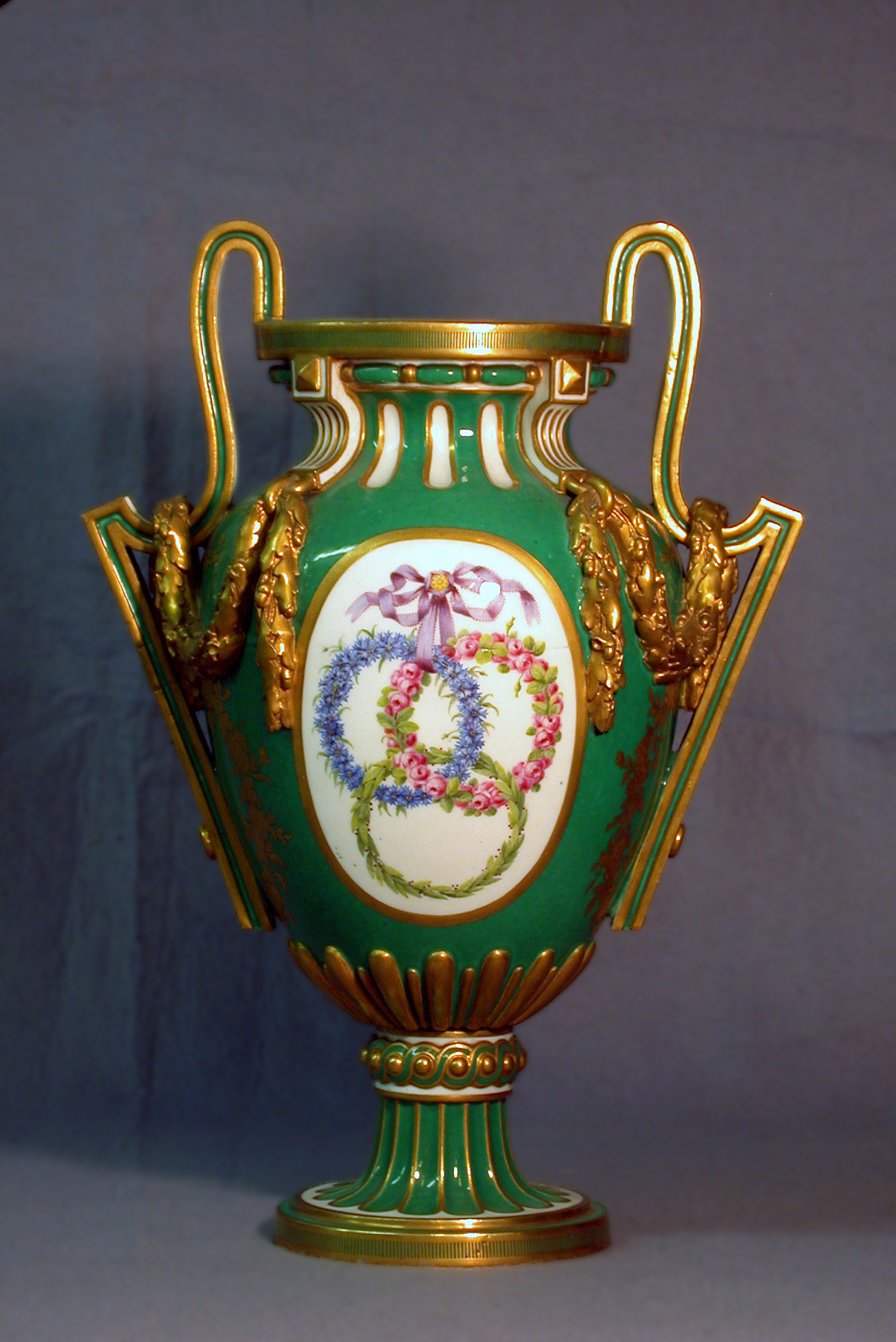 Image for One of a Pair of Vases (Vase à bâtons rompus)