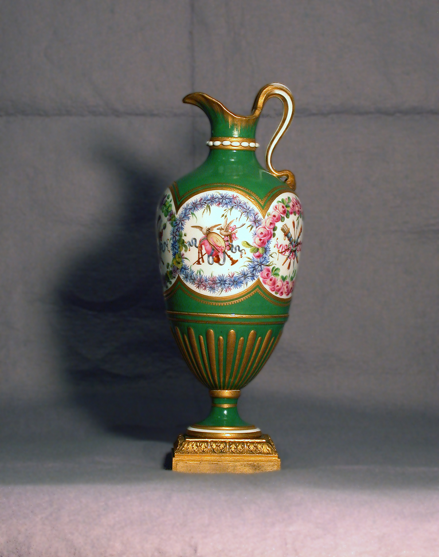 Image for One of a Pair of Pitchers (Vase en burette)