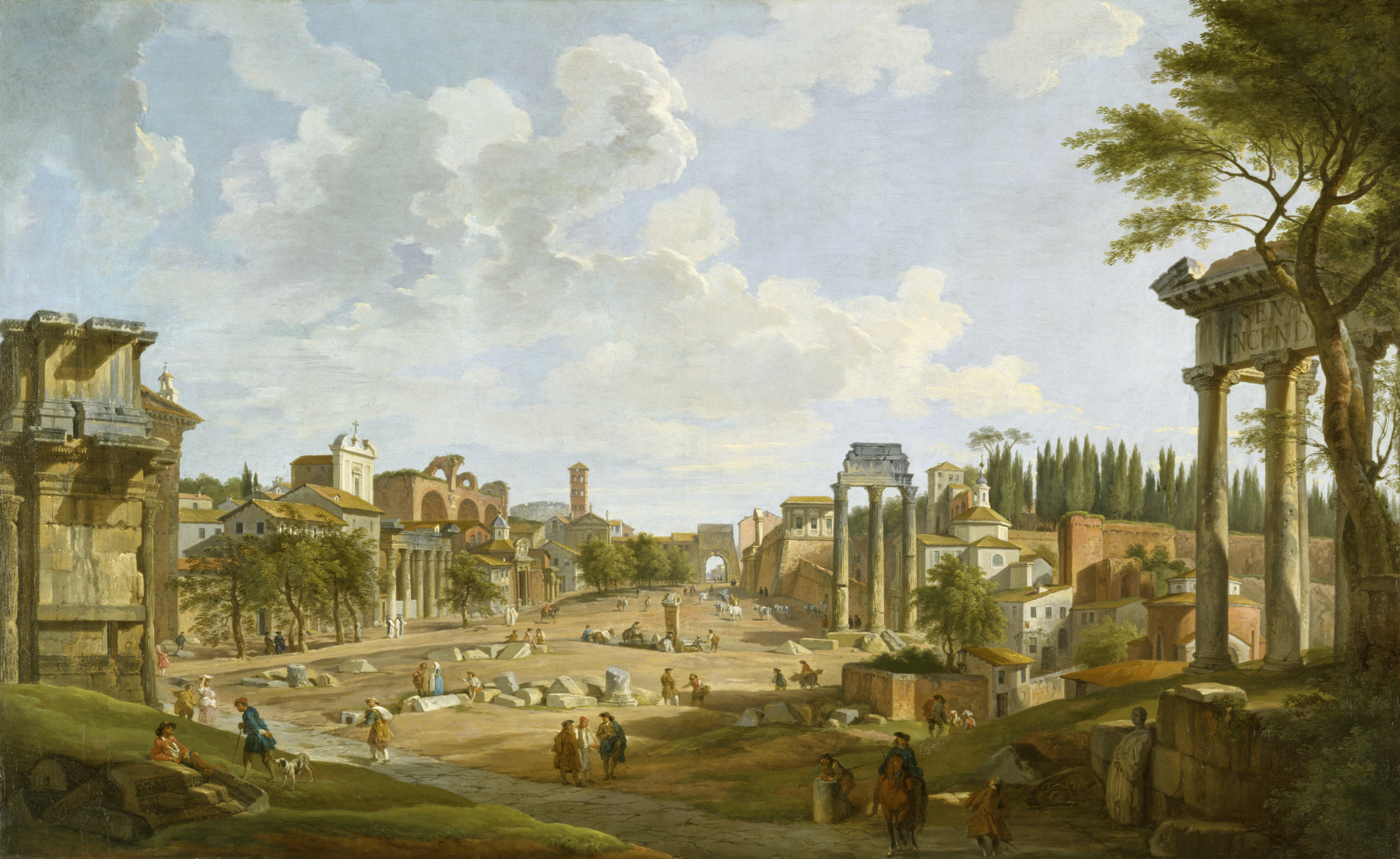 Image for View of the Roman Forum