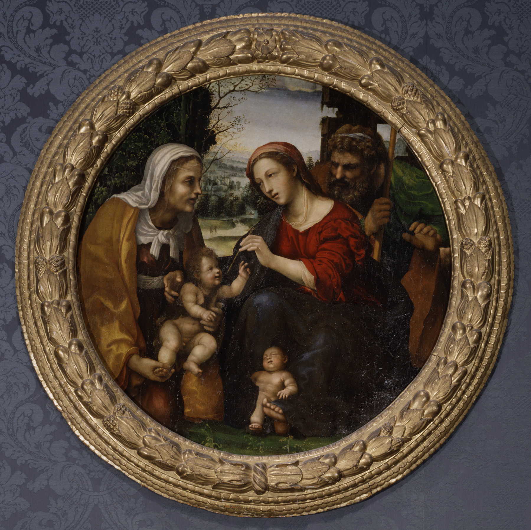 Image for The Holy Family with Saint Elizabeth and the Infant Saint John the Baptist