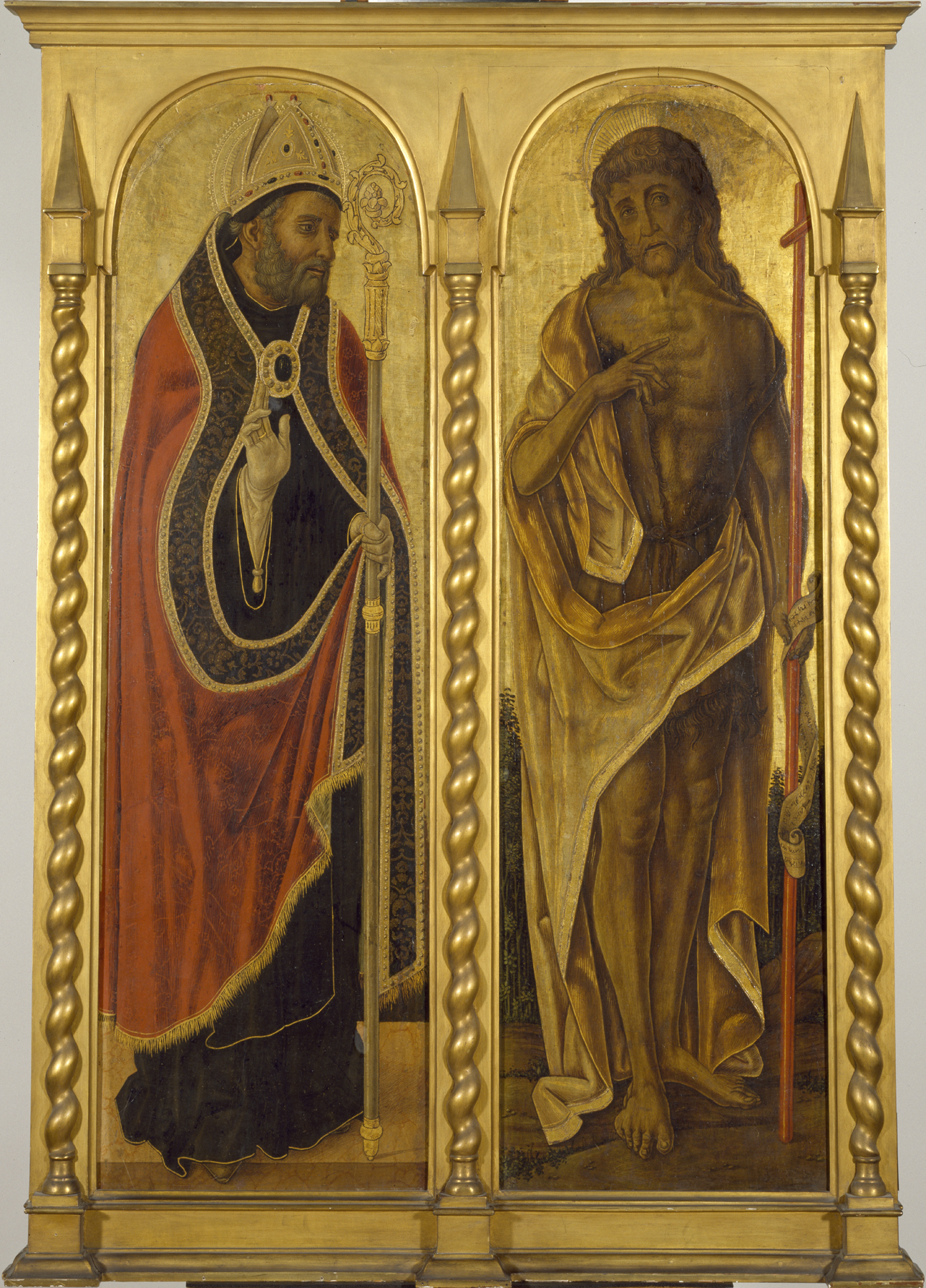 Image for Saint Benedict and Saint John the Baptist