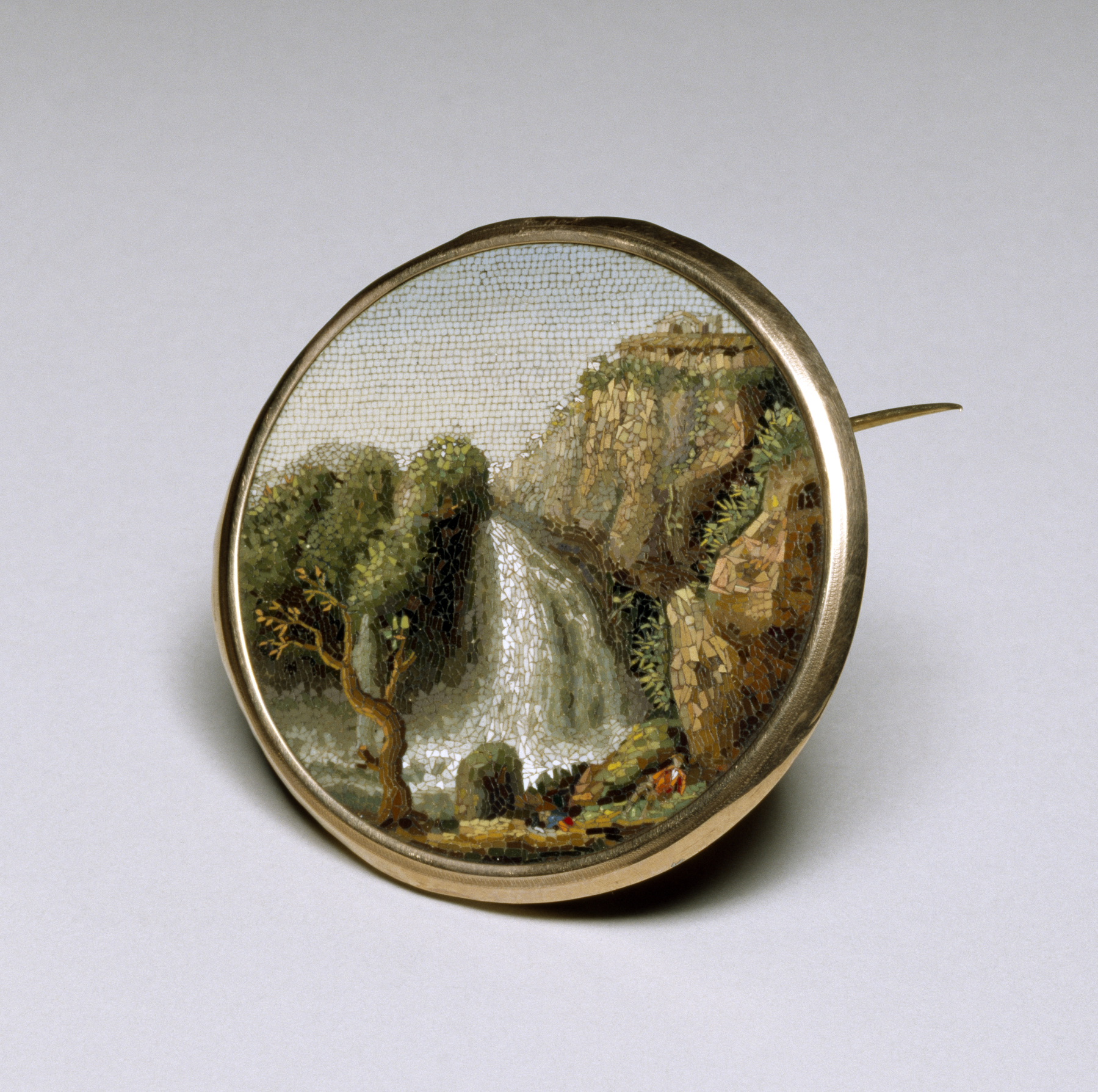 Image for Brooch with a Landscape Scene