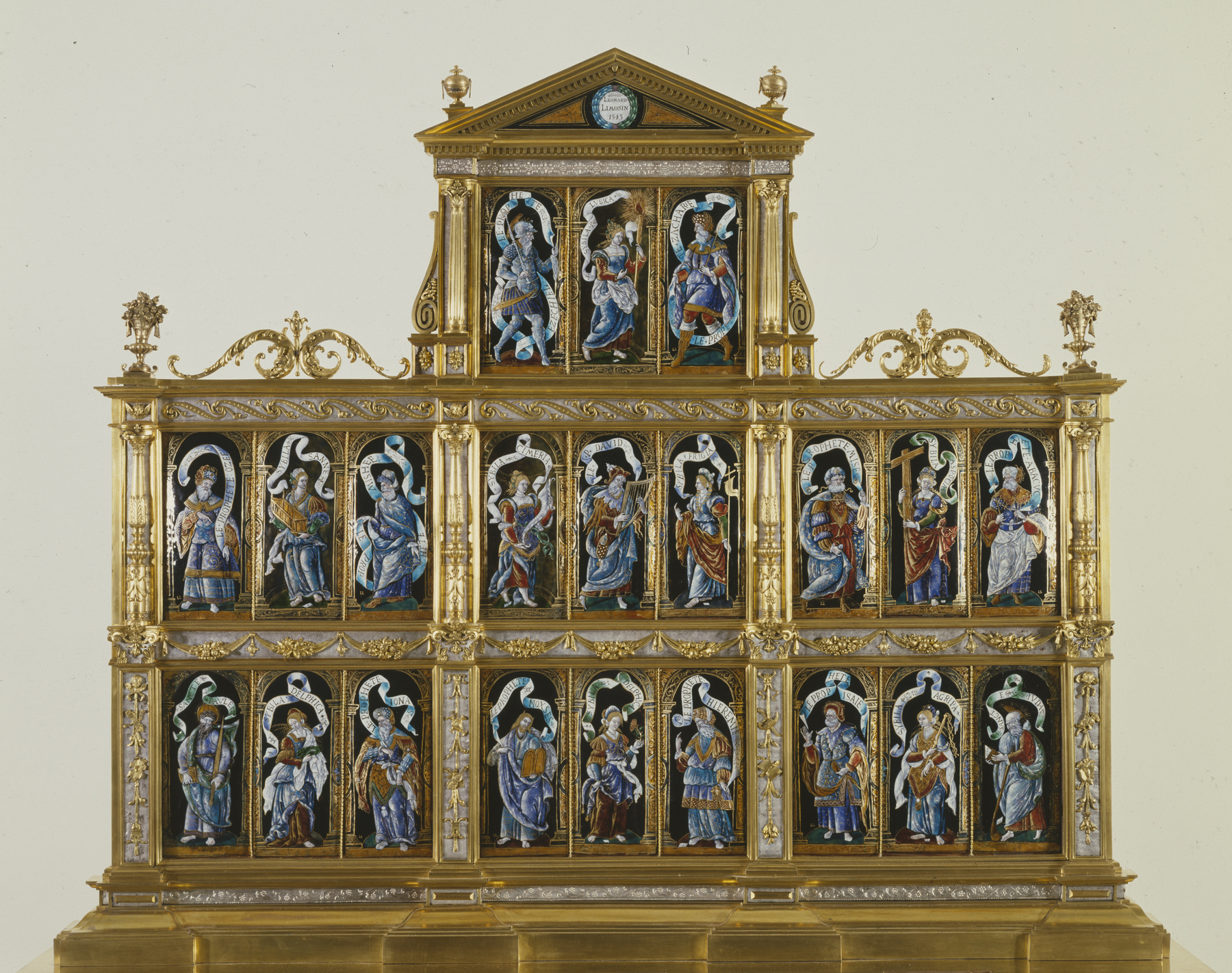 Image for Twenty-one Plaques Depicting Prophets, Apostles and Sibyls