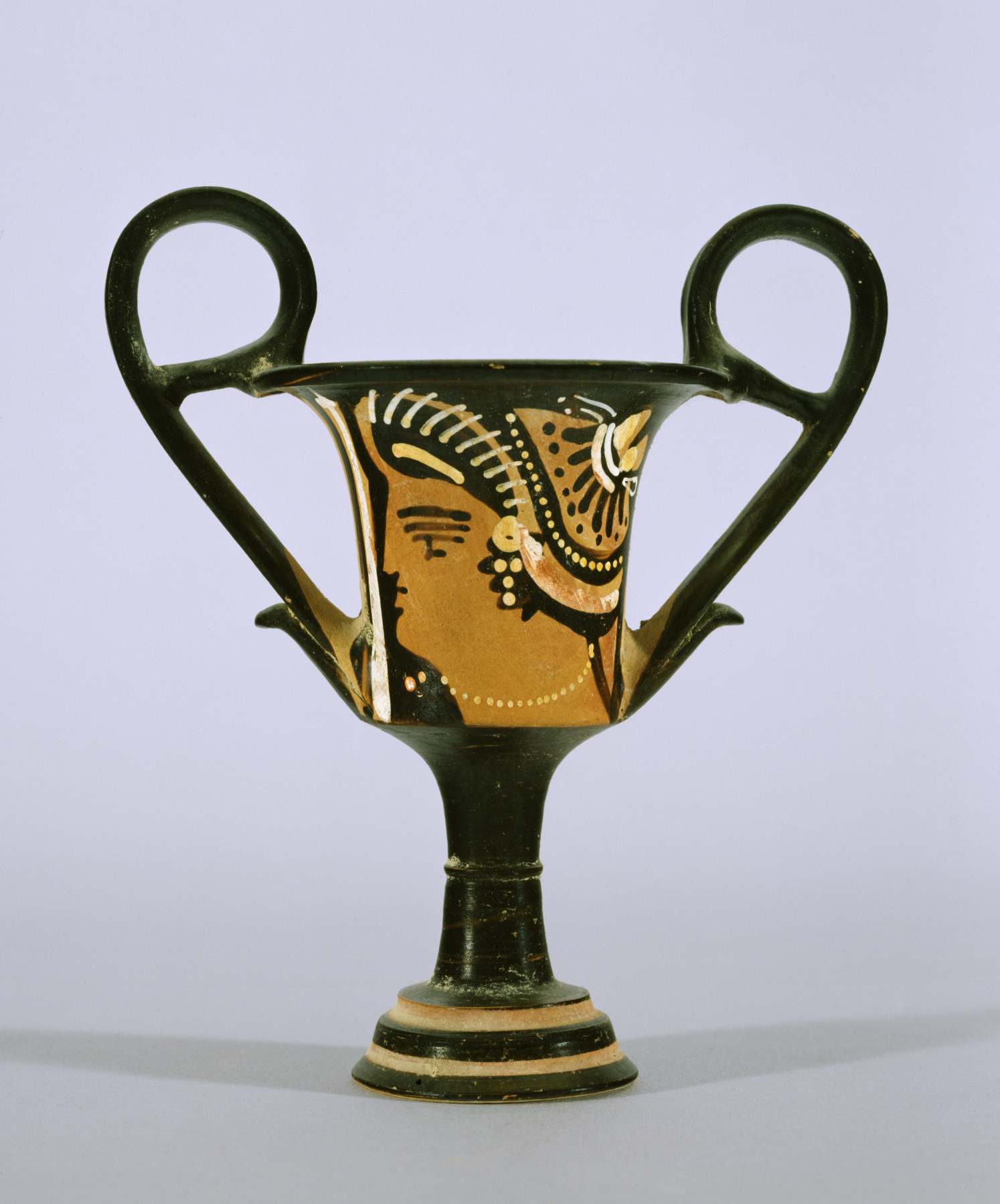Image for Kantharos (Drinking Vessel) with Female Head