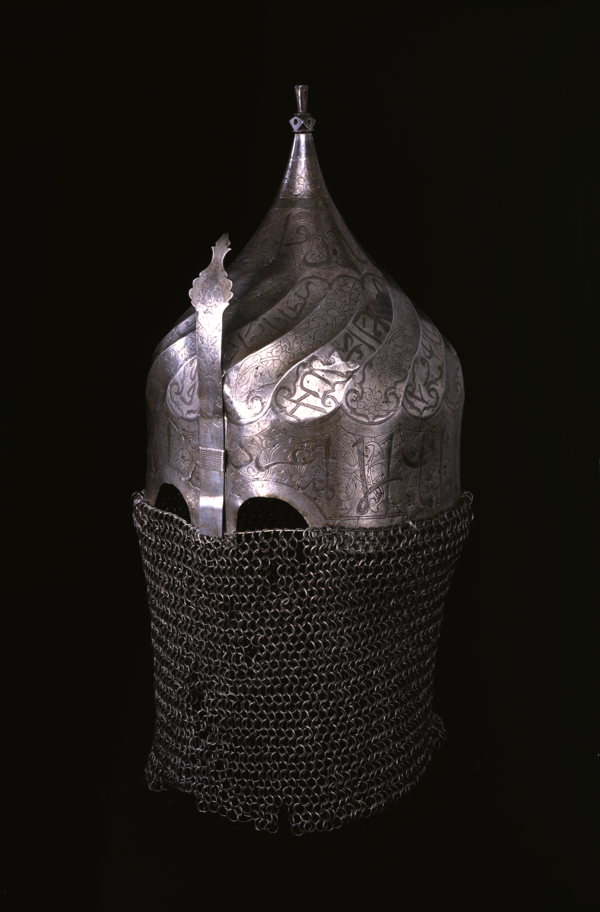 Image for Turban Helmet with Neck Guard of Mail and Nose Guard