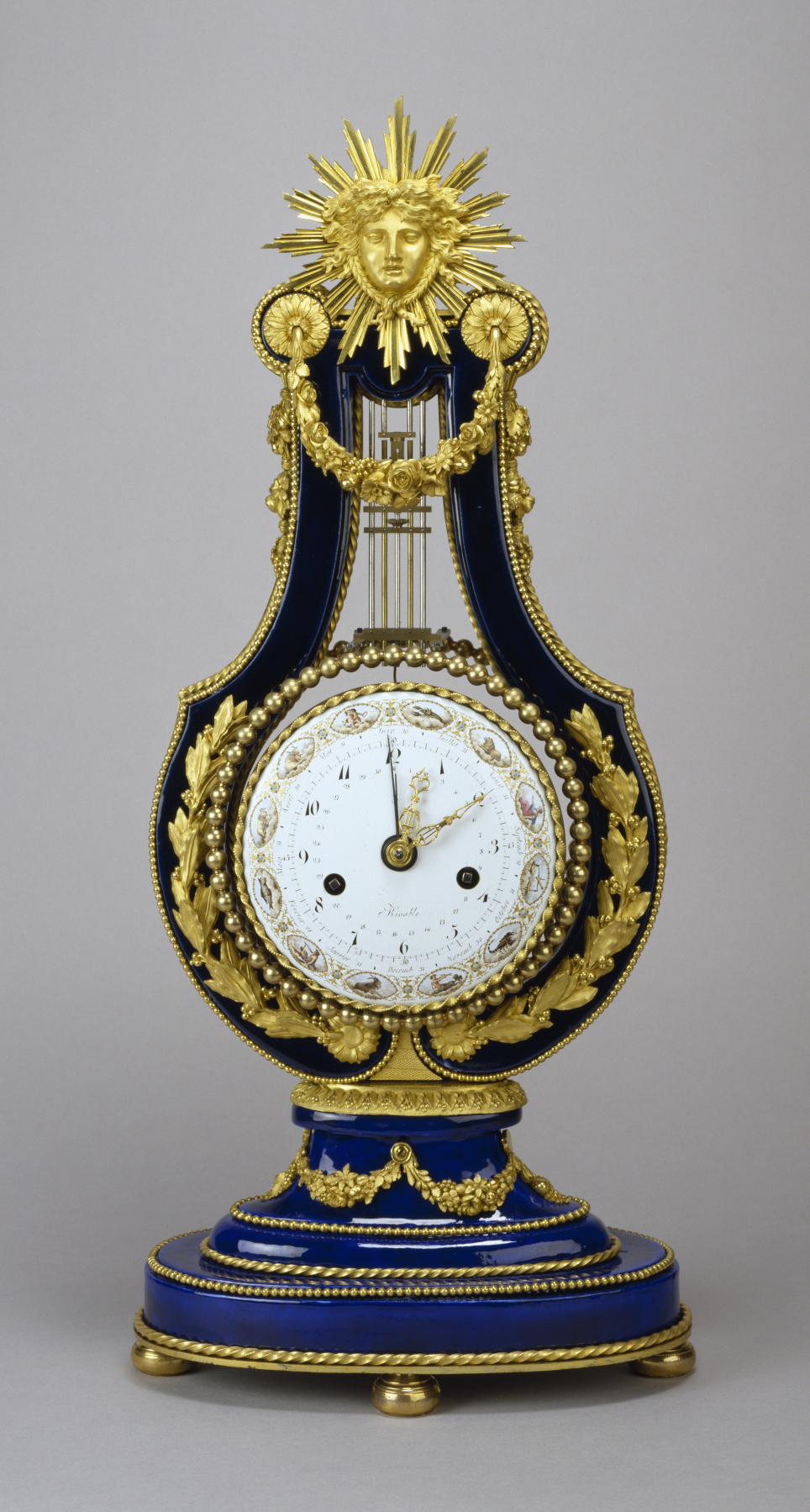 Image for Mantel Clock in the Form of a Lyre