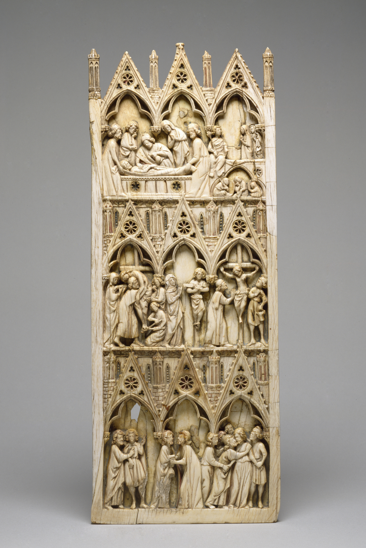 Image for Diptych Leaf with Scenes from the Passion of Christ
