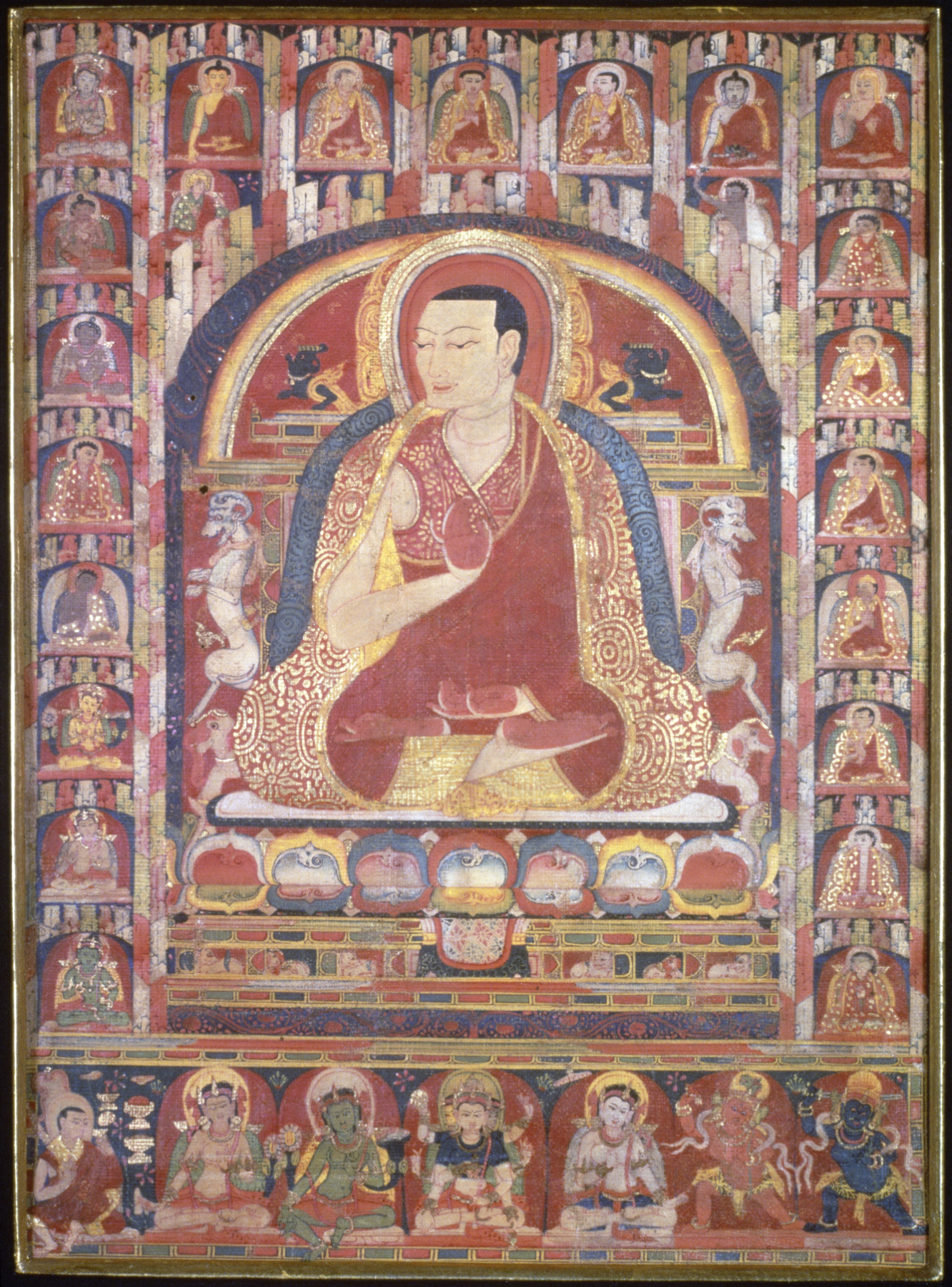 Image for Kuyalwa, Second Abbot of Taklung Monastery, with Three Lineages