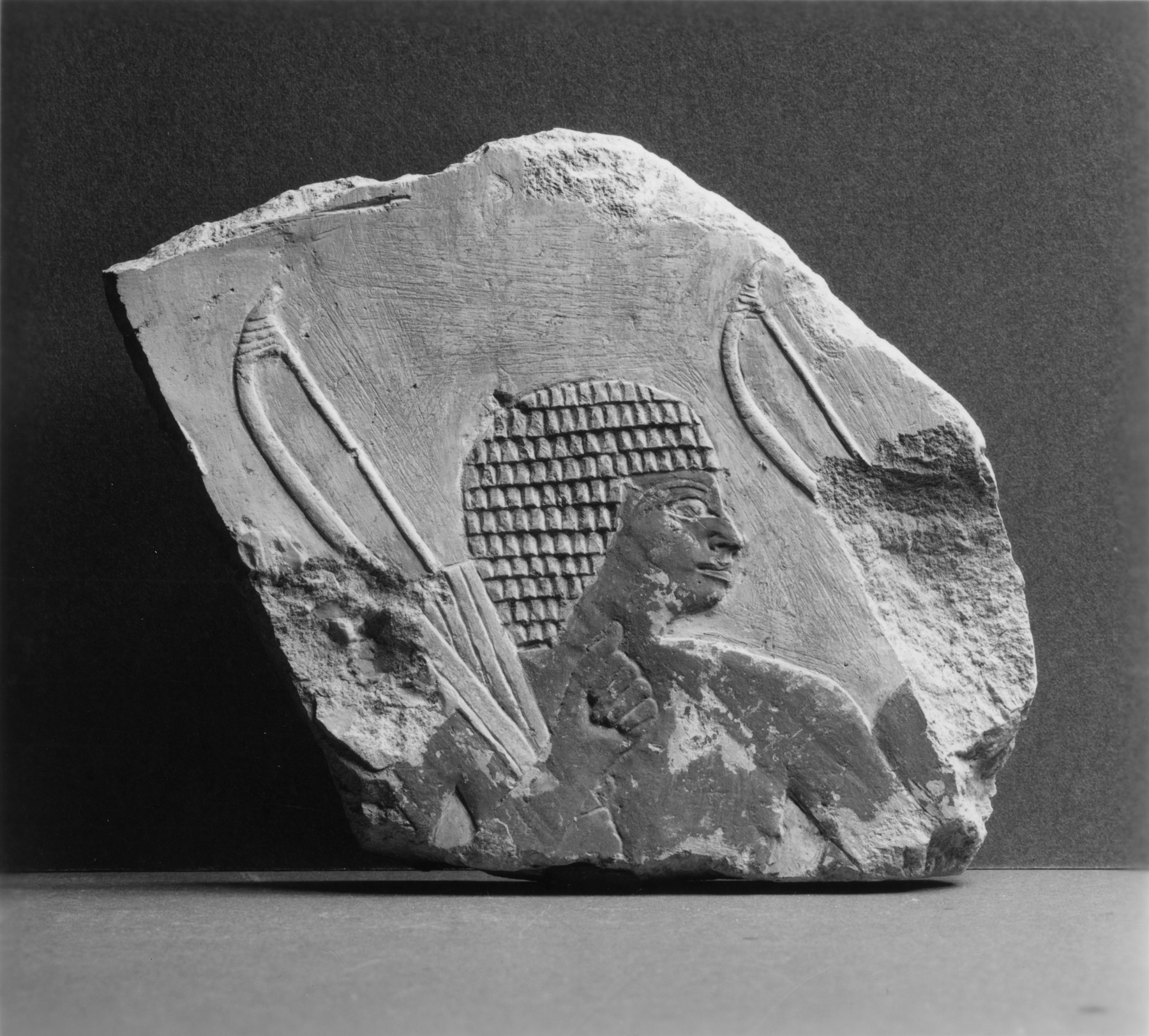 Image for Wall Fragment of Men with Bows