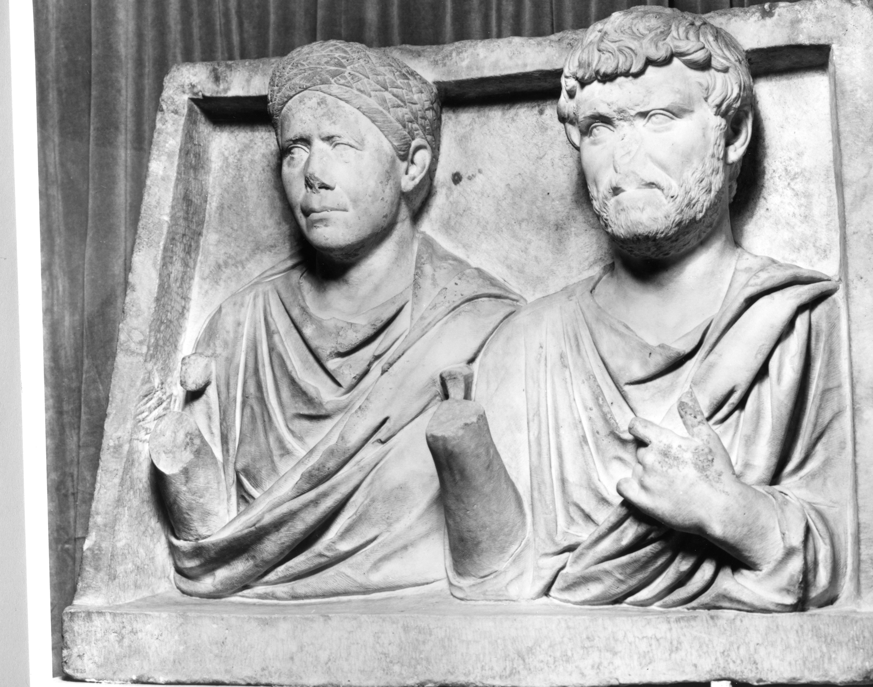 Image for Funerary Relief of a Husband and Wife