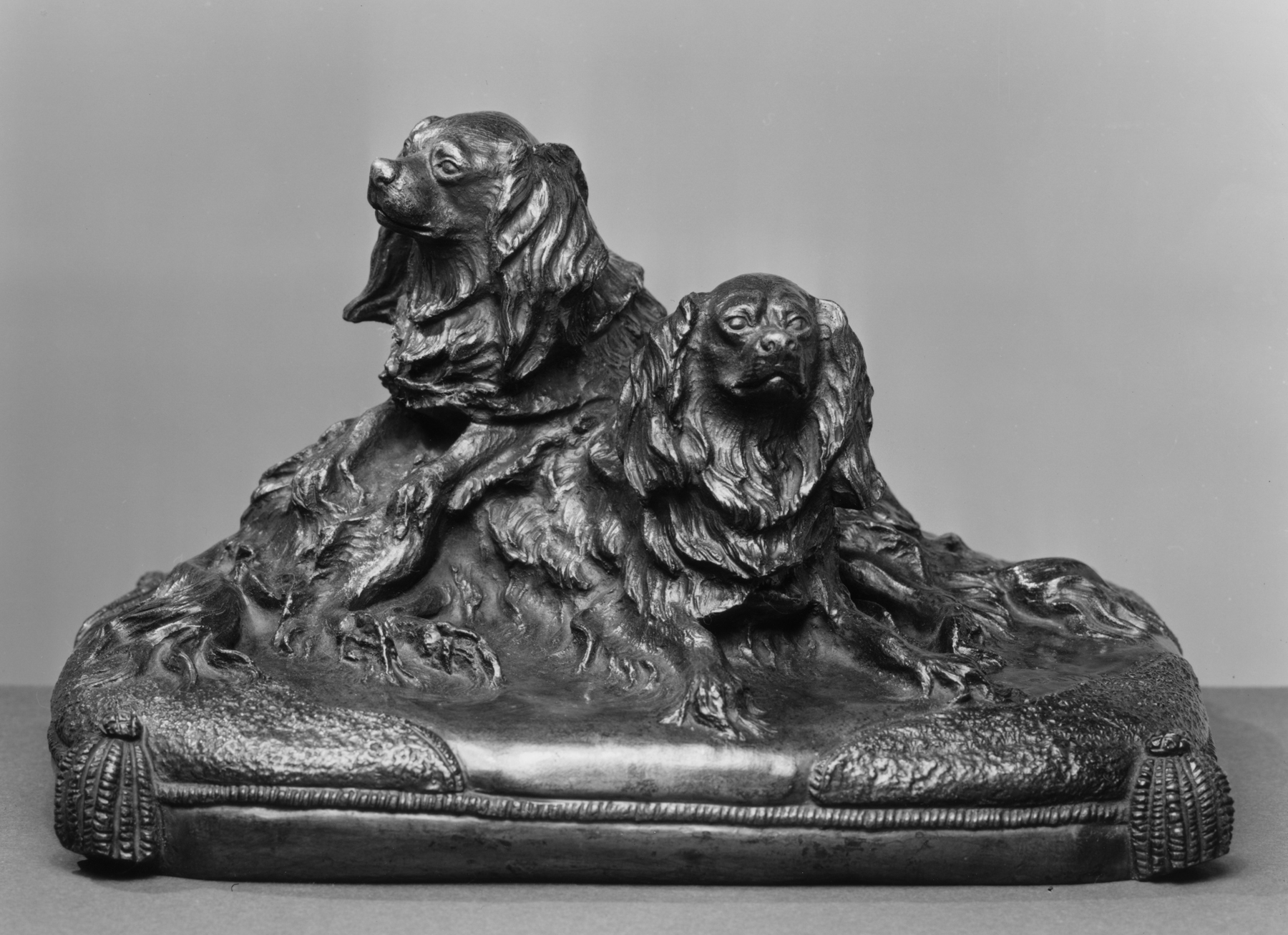 Image for Two Spaniels on a Cushion