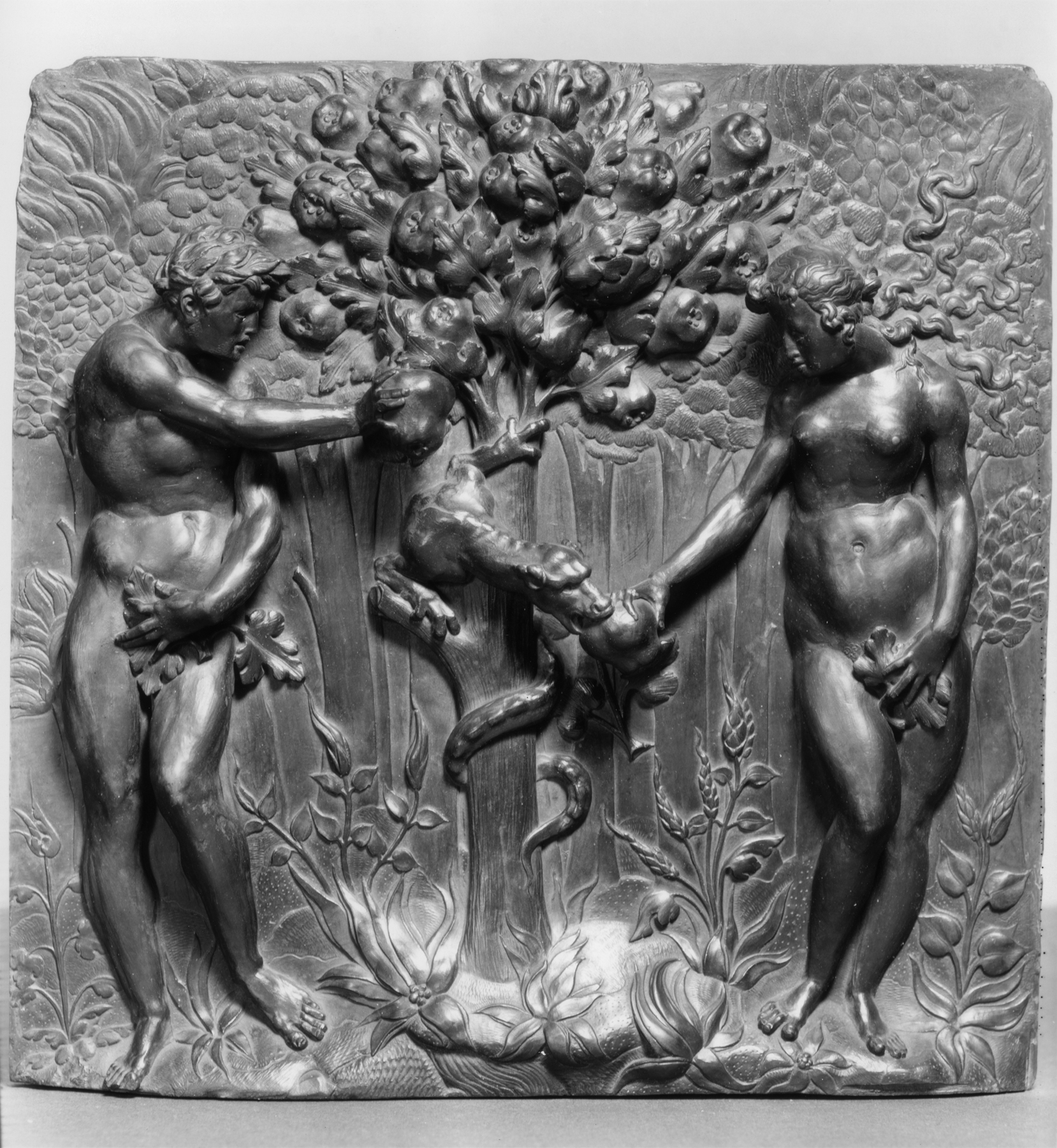 Image for Panel with the Fall of Adam and Eve