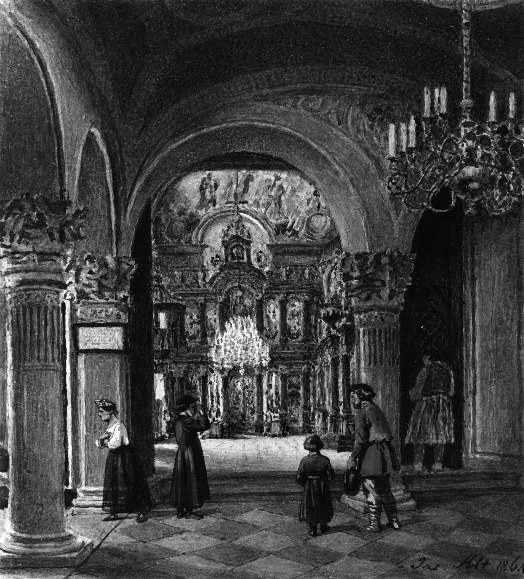 Image for Interior of Greek Orthodox Church