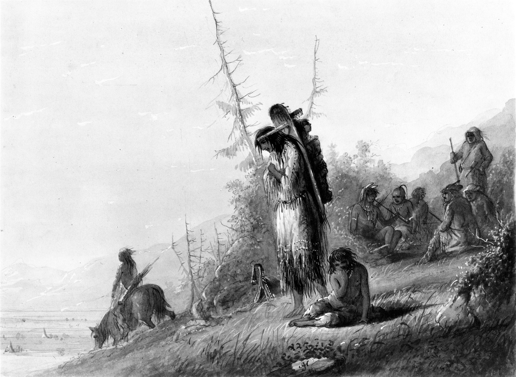 Image for Encampment of Indians
