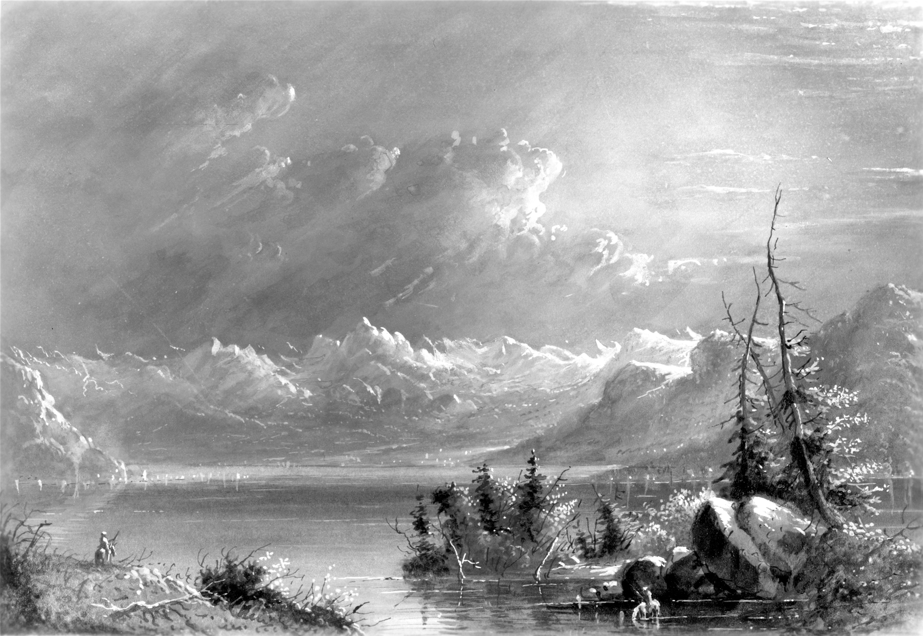 Image for Lake Scene - Rocky Mts.